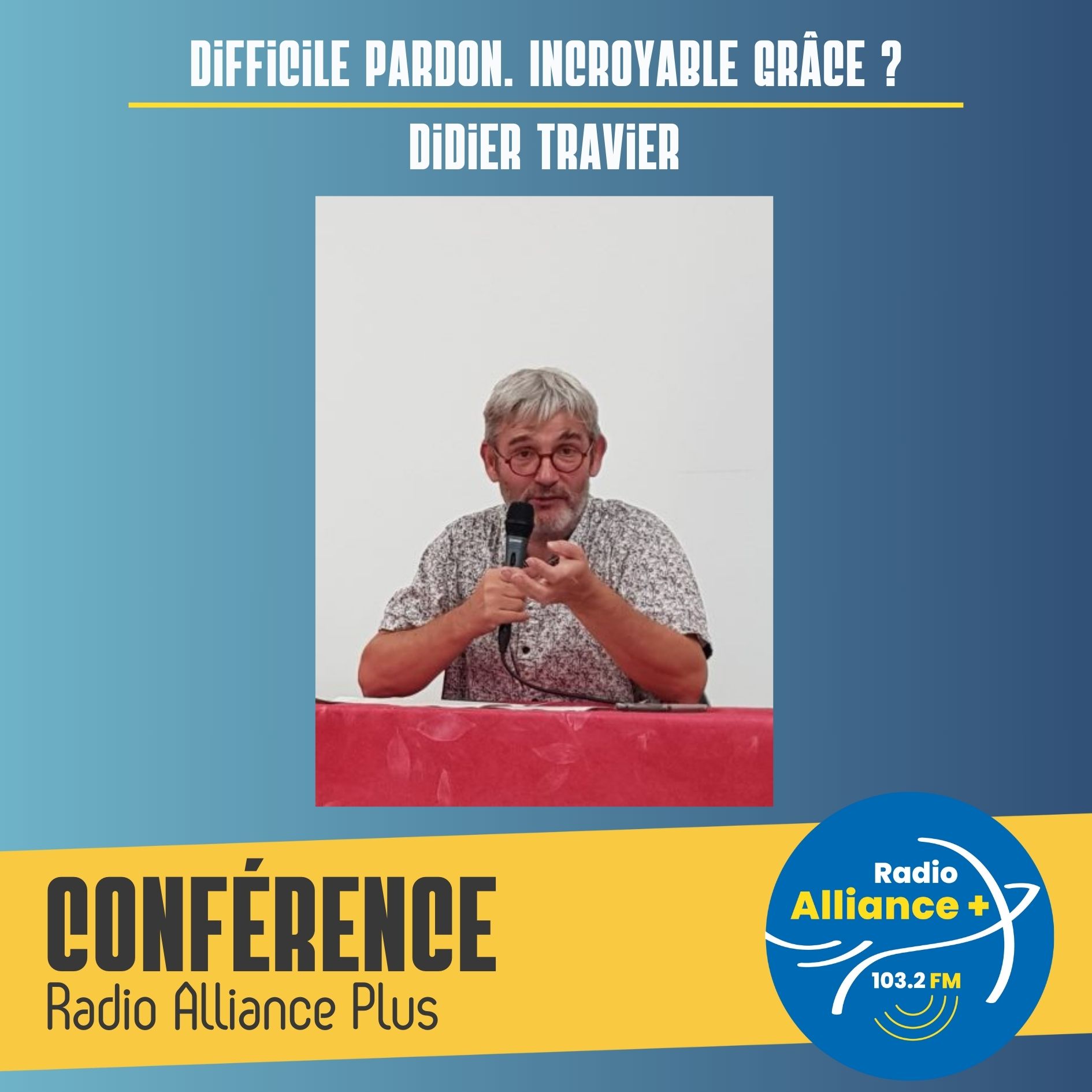 Didier Travier, conférence sur "Difficile pardon. Incroyable grâce ?", à partir d'Epictète, Spinoza, Nietzche, et Simone Weil. 2024