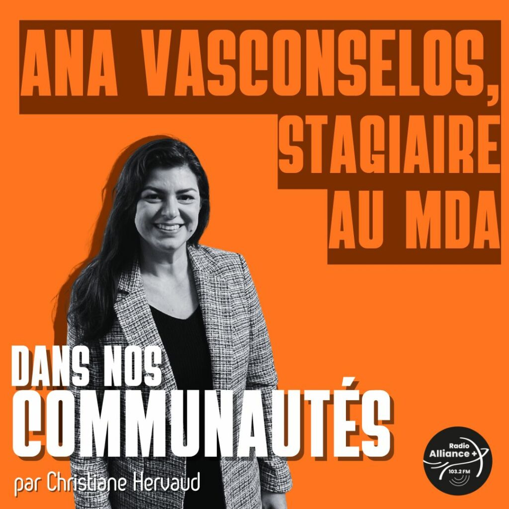 Ana Vasconselos, stagiaire au MDA