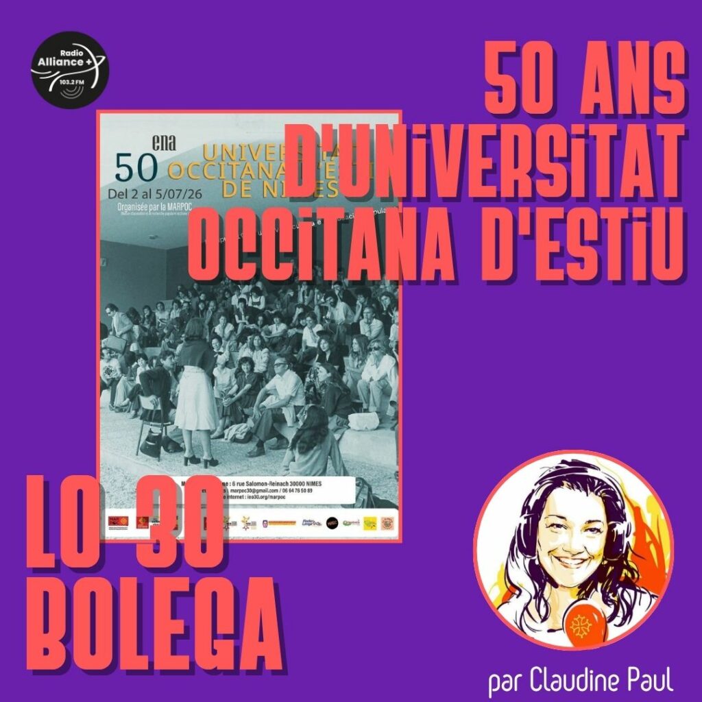50 ans d'Universitat Occitana d'Estiu 50 ans d'Universitat Occitana d'Estiu