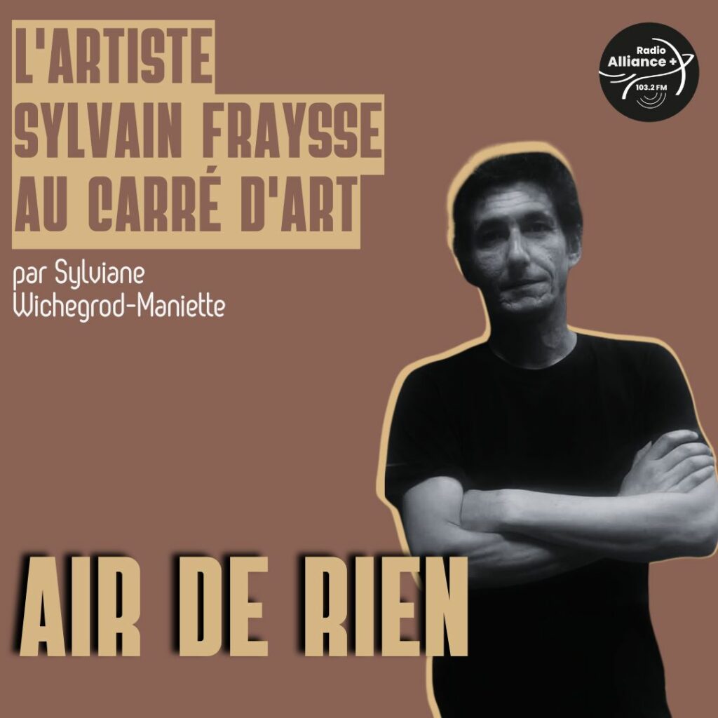 L'artiste Sylvain Fraysse au Carré d'art L'artiste Sylvain Fraysse au Carré d'art