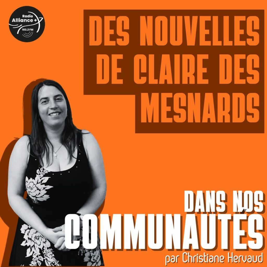 Des nouvelles de Claire des Mesnards Des nouvelles de Claire des Mesnards
