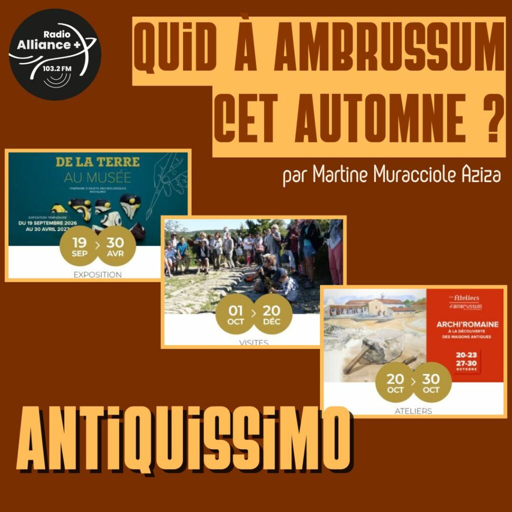 Quid à Ambrussum cet automne ? Quid à Ambrussum cet automne ?